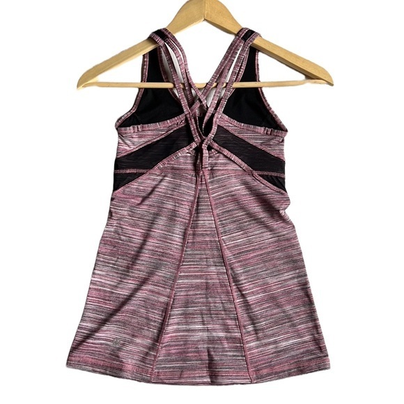 Lululemon Strap It Like It's Hot Tank Space dye camo berry rumble multi size 4 - Picture 8 of 10